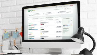 Business users monitor all their bank accounts on a single platform