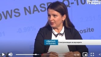 Стоилка Арсова пред Bloomberg TV Bulgaria: Дигиталният ваучер за храна ще улесни всички, освен сивата икономика